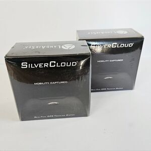 NIB LandAirSea SilverCloud Real-Time GPS Vehicle tracking Systems Set Of Two